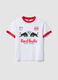 Regular fit multicolour stretch cotton T-shirt with Red Bulls print_4