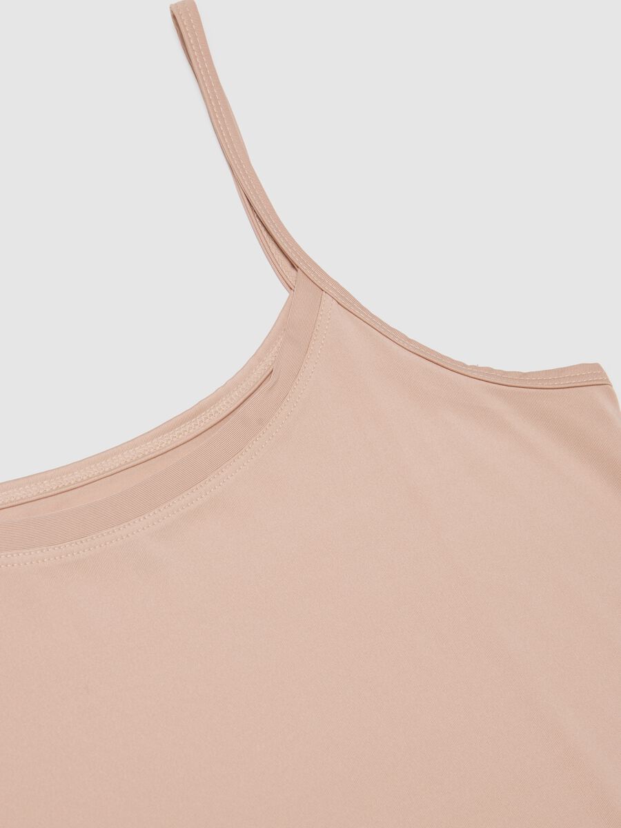 Beige tank top regular fit_5