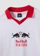 White pure cotton T-shirt with New York Red Bulls print_5