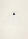 White long-sleeved cotton-linen blend shirt_0