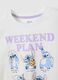 Girls' multicolour short pyjamas in pure cotton with Stitch_2