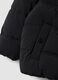 Black padded jacket in stretch fabric_3
