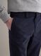 Straight blue twill chinos in pure cotton regular fit_3