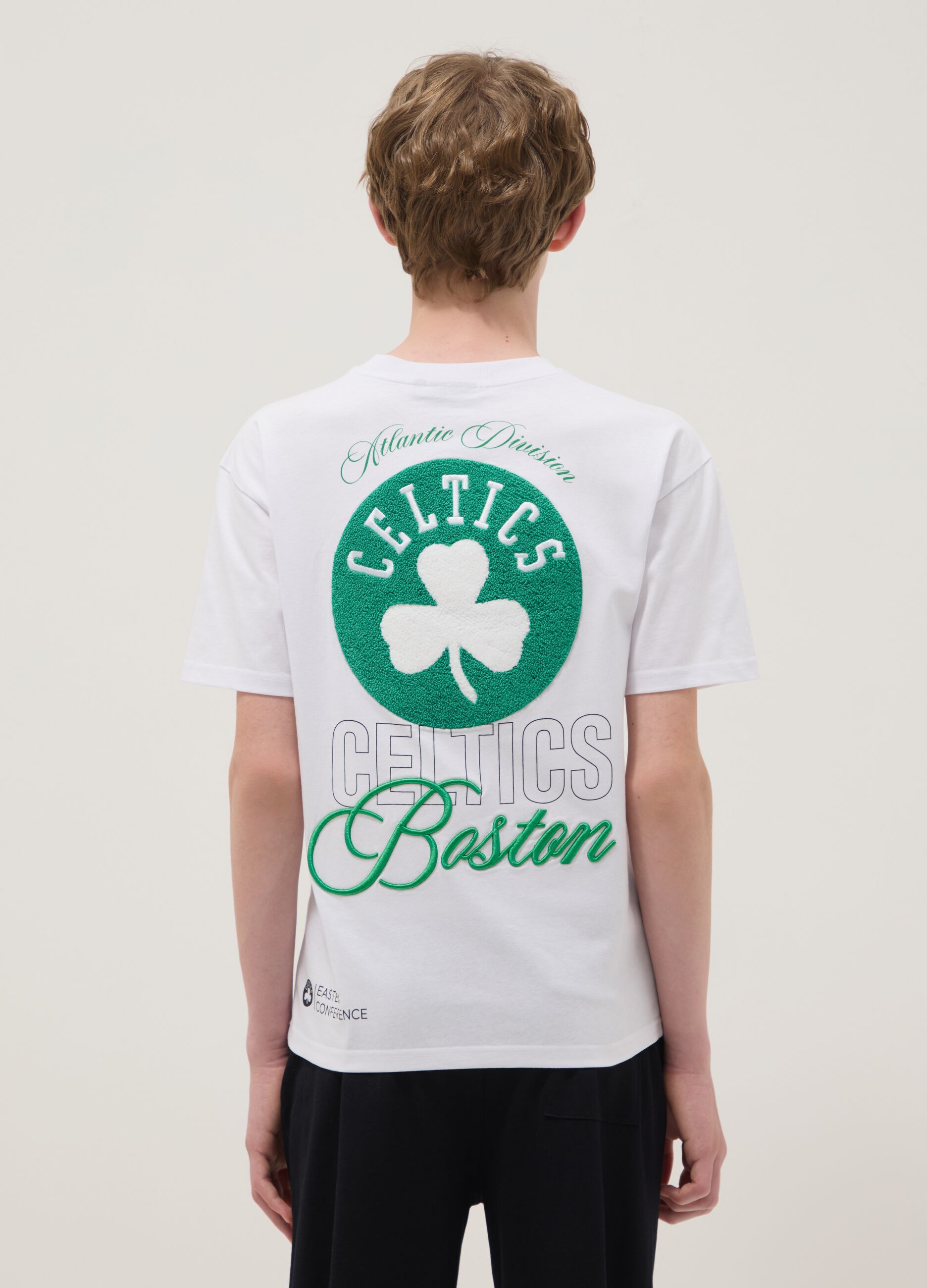 White pure cotton short-sleeve T-shirt