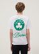 White pure cotton short-sleeve T-shirt_1