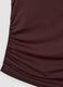 Red stretch tank top with side ruching_6
