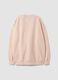 Pink cotton-blend sweatshirt with kitten print, regular fit_6