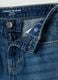 Boys&rsquo; blue denim shorts in pure cotton, regular fit_2