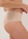 Beige stretch lace high-waisted briefs_3