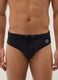 Blue stretch swim briefs_1