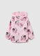 Disney Girls' Pink Mix Regular Fit Jacket_0