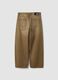 Brown pure cotton barrel-fit jeans_6