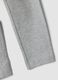 Girls&rsquo; grey skinny leggings in stretch organic cotton_3