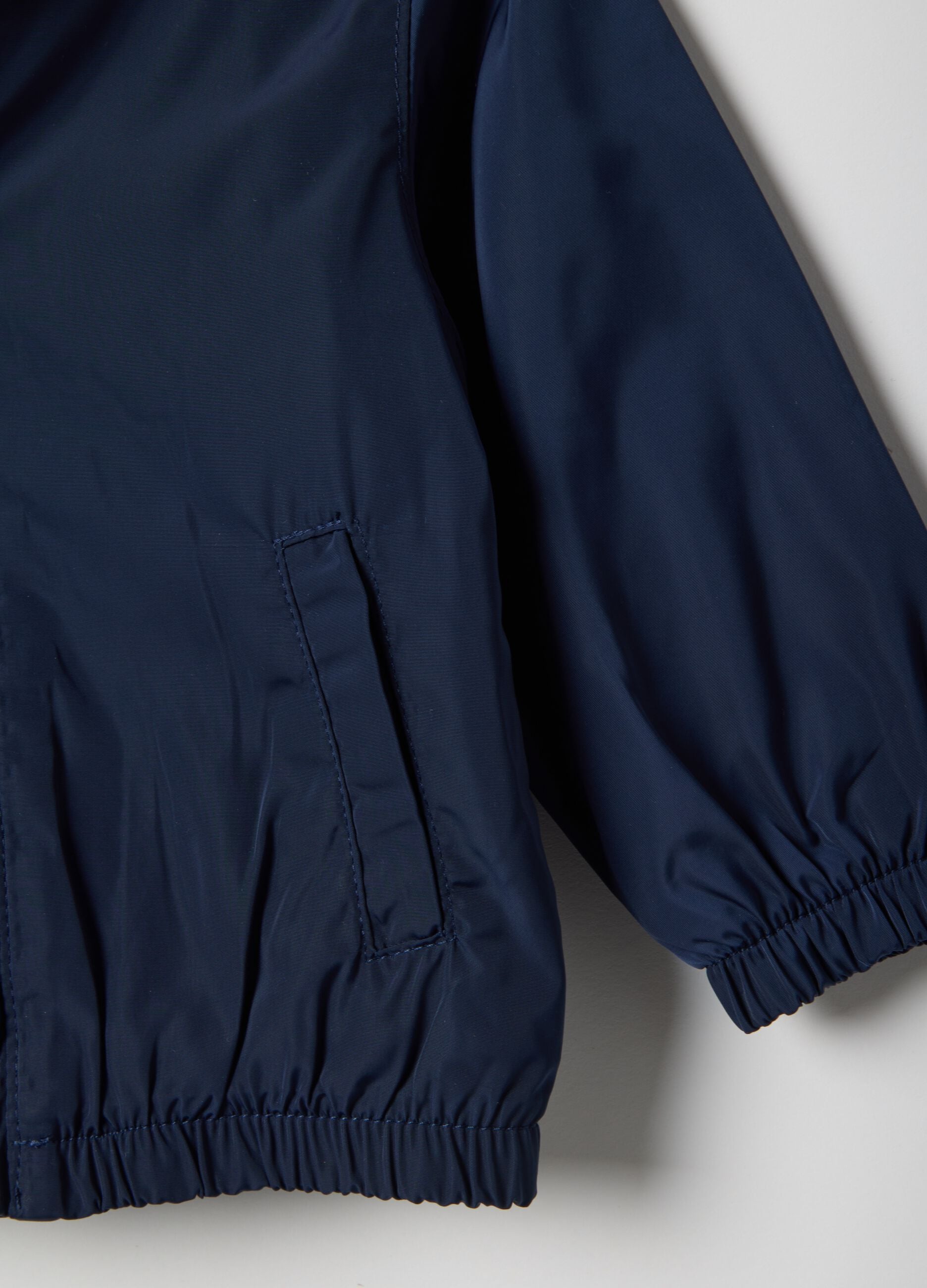 Blue Regular Fit Hoodie for Babies