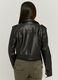 Black biker jacket, regular fit_2