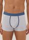 Three-pack of grey polka-dot organic stretch cotton boxers_1