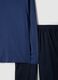 Blue pure cotton pyjamas regular fit_5