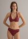 Brown embroidered stretch bikini bottoms_1