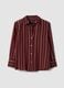 Multicolor stripe lyocell blend shirt regular fit_4