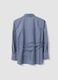 Blue striped pure cotton poplin shirt, regular fit_2