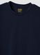 Blue organic cotton slim-fit short-sleeve T-shirt_2
