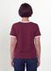 Red pure cotton T-shirt with buttons, regular fit_3