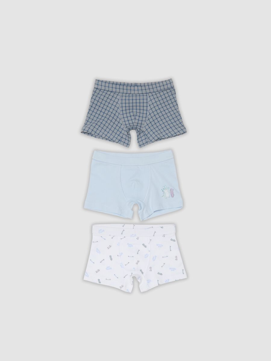3-pack of multicolour organic cotton boxers for babies and toddlers_0