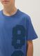 Boy's regular fit pure cotton blue T-shirt with print_2