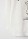 White pure cotton regular fit children's t-shirt with print_3
