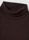 Brown regular-fit crew-neck fleece cotton-blend sweatshirt_1