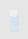 Multicoloured sleeveless pure cotton baby bodysuit pack_3