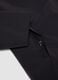 Black water-repellent hooded jacket with zip, regular fit ALTAVIA STUDIO_9