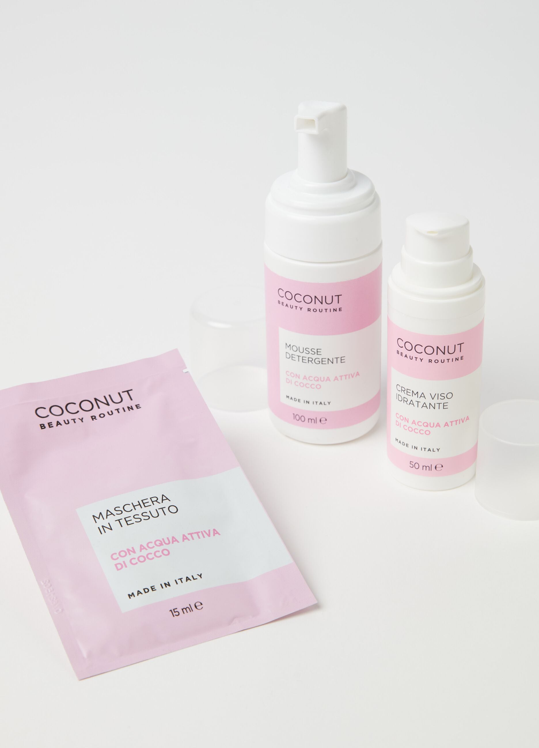Beauty Routine Starter Kit with Coconut