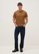 Brown Pure Cotton Regular Fit T-Shirt_1