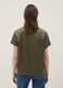 Green crew-neck regular fit T-shirt_2