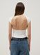 White stretch-fabric top_3
