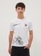 White short-sleeve cotton-blend boys&rsquo; T-shirt, relaxed fit_0