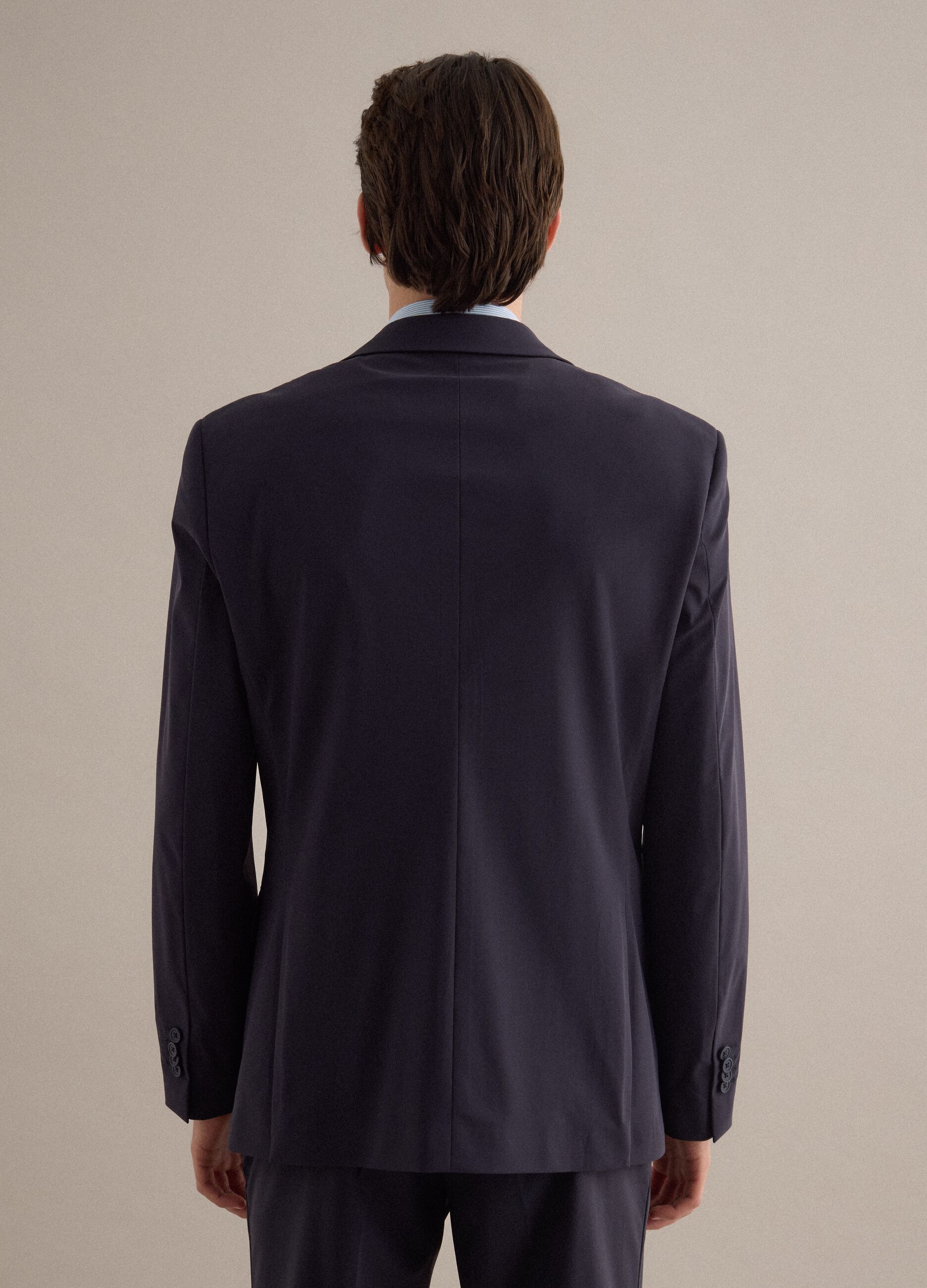 Blazer blu slim fit