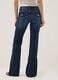Flared jeans in blue stretch denim cotton_2