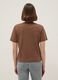 Brown pure cotton relaxed fit t-shirt_3