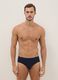 Tripack of regular fit multicolour cotton briefs_0