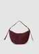 Red genuine leather shoulder bag_1