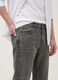 Grey regular-fit jeans in cotton, lyocell and viscose blend_1