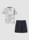 Multicolour Sonic set in pure cotton_1