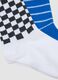 Boys&rsquo; multicolour organic stretch cotton ankle socks 3-pack_1