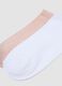 Three-pack of multicolour socks in organic cotton blend_2