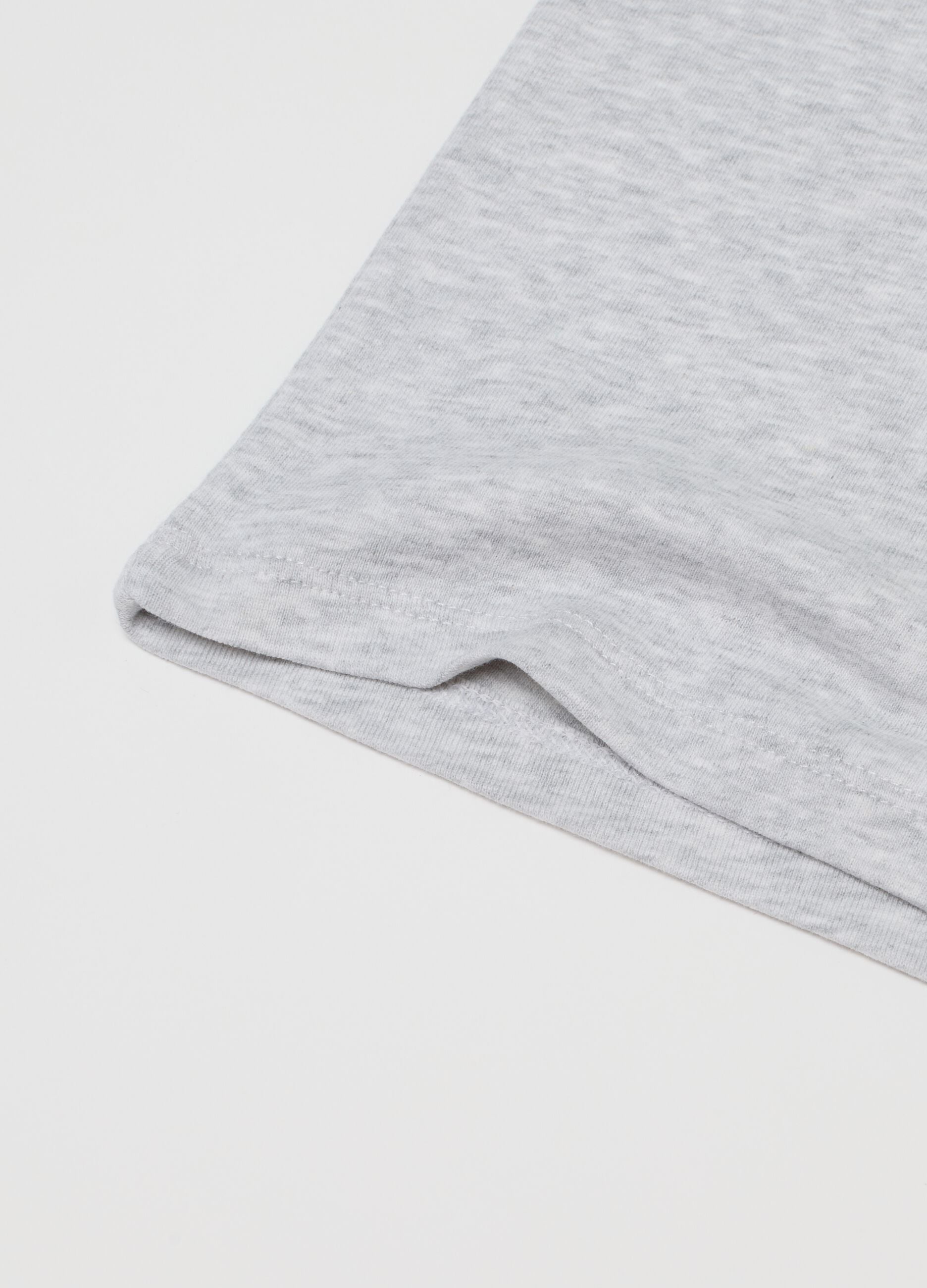Multicolour newborn tank tops tripack in pure cotton