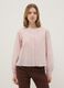 Pink pure cotton regular fit shirt with buttons and rounded collar_0