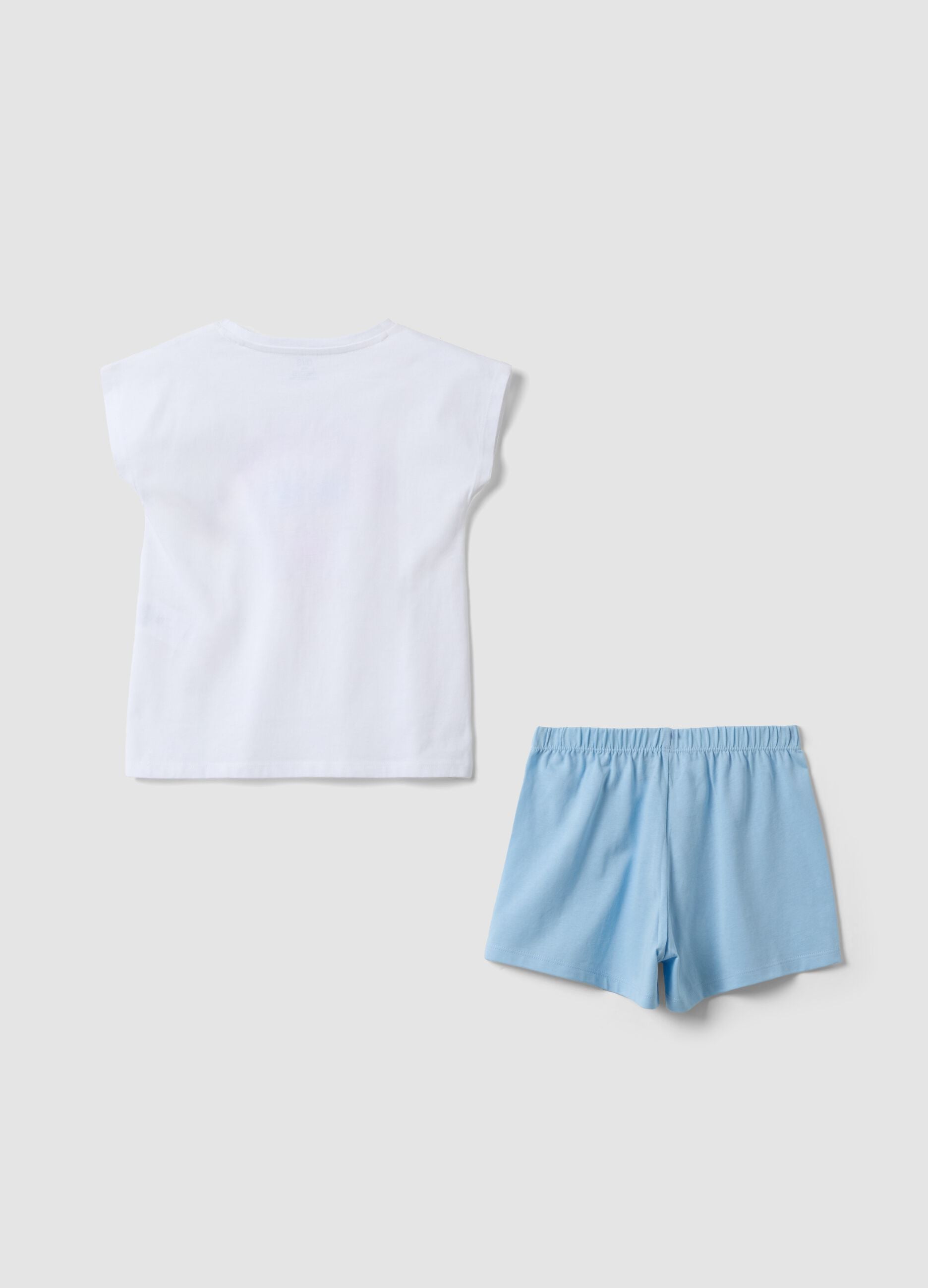 Light blue organic cotton pyjamas