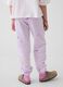 Cotton-blend joggers with printed design_2